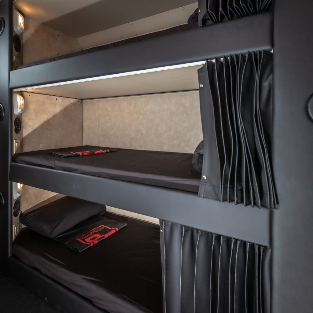 Privacy Bunks Photo Gallery – BandWagon RV Rentals
